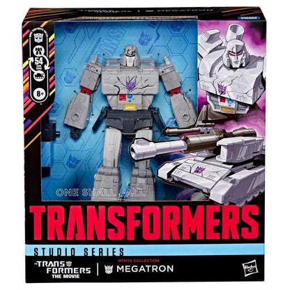 Transformers Studio Series 7 Inch Action Figure Leade Class Exclusive - Battle Damaged Megatron