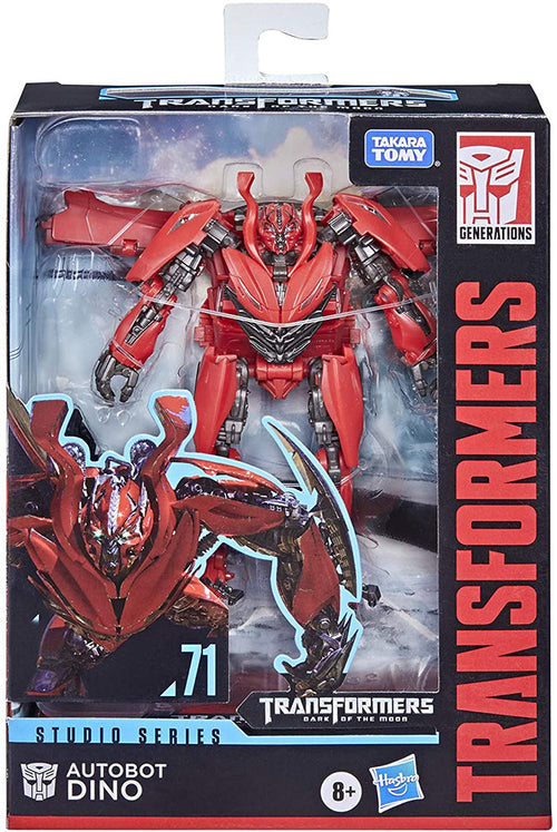 Transformers Studio Series 5 Inch Action Figure Deluxe Class (2021 Wave 2) - Dino #71 (Shelf Wear Packaging)