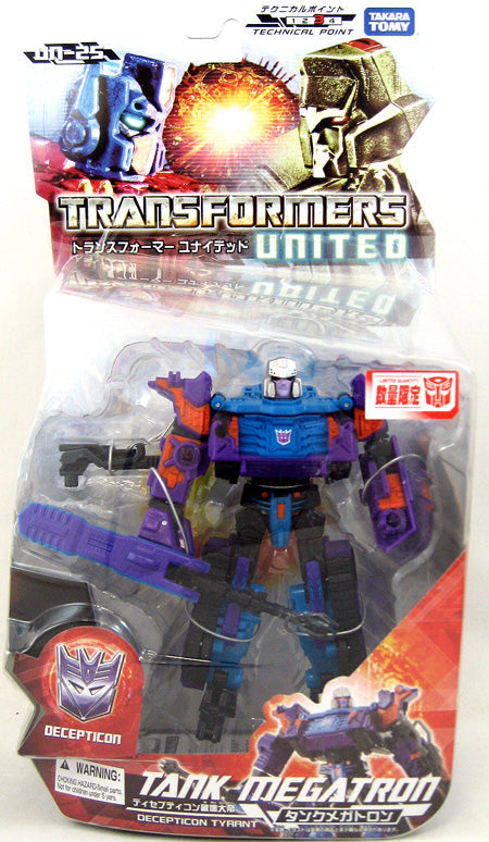 Transformers United 6 Inch Action Figure - Tank Megatron UN-25 (Sub-Standard Packaging)