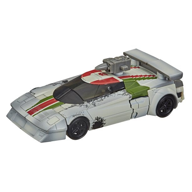 Transformers War For Cybertron Netflix Trilogy White 6 Inch Action Figure Deluxe Class Exclusive - Wheeljack