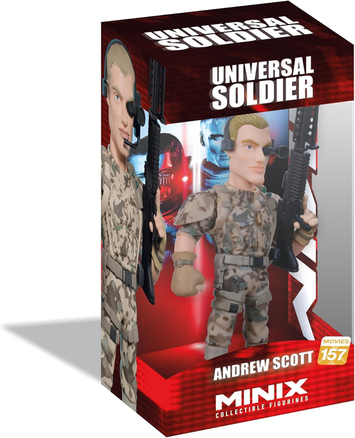 Universal Soldier 3.75 Inch Static Figure Minix - Andrew Scott #157