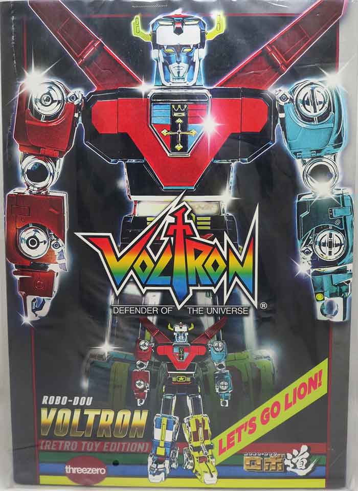 Voltron Defender Of The Universe 10 Inch Action Figure Robo Dou - Voltron Retro Toy Version