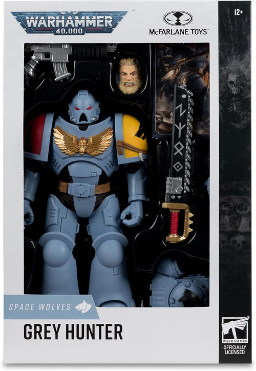 Warhammer 40000 Dawn Of War 7 Inch Action Figure - Grey Hunter Space Wolves