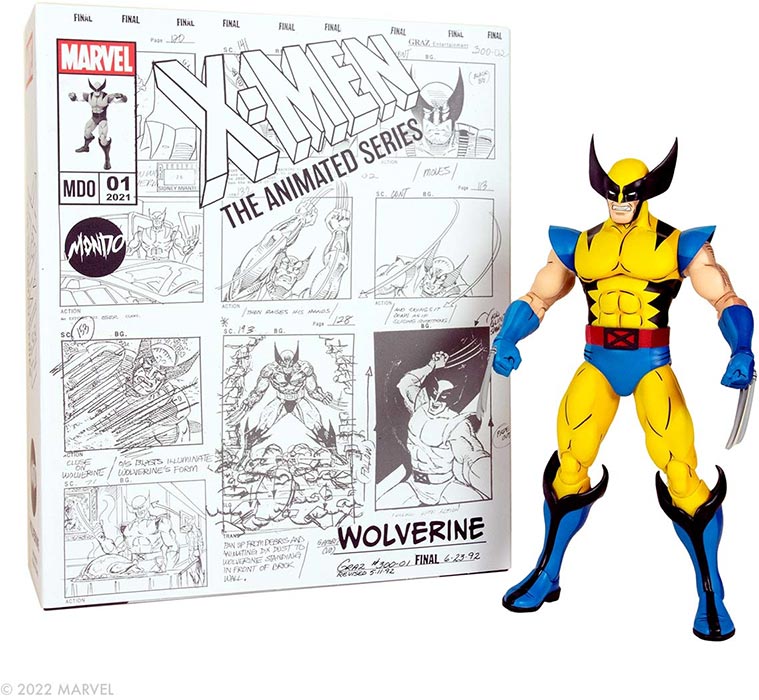 X-Men Animated Series 12 Inch Action Figure 1/6 Scale Exclusive - Wolverine